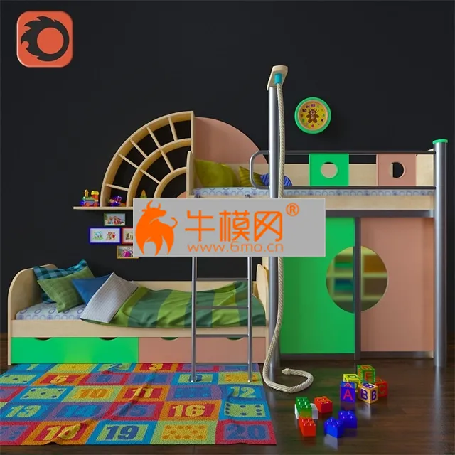 Children’s furniture Over the Rainbow – 4446
