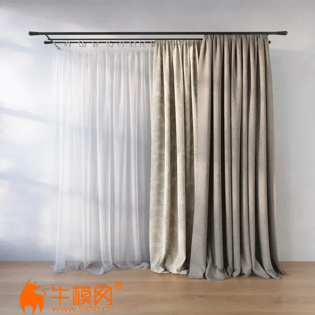 Curtain (max 2011, fbx) – 4501