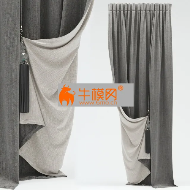 Curtain with hanger – 4519