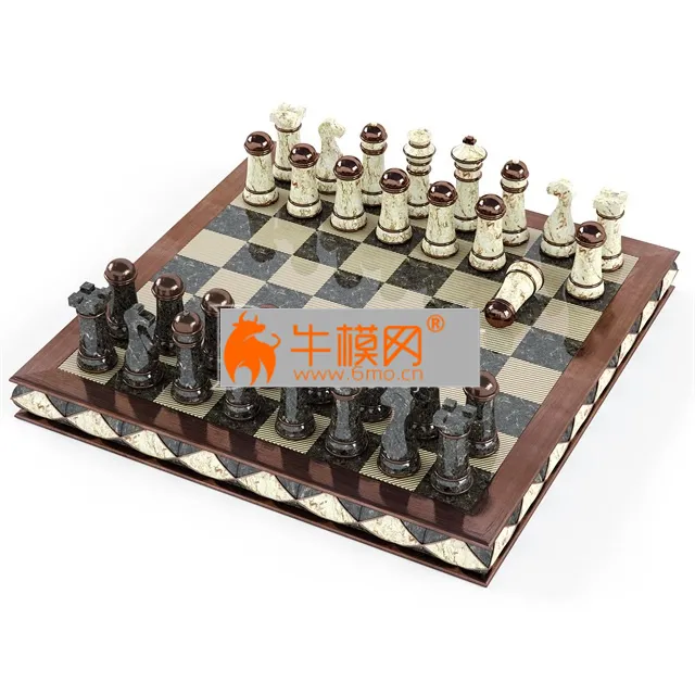 Decorative Chess by Astoria Grand – 4644