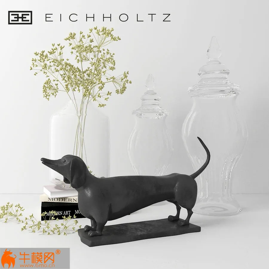 Decorative Set – Dachshund Eichholtz – 4676