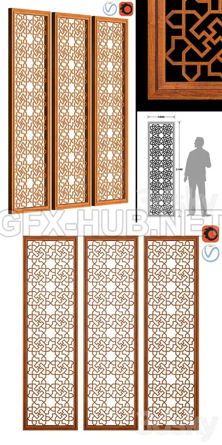 Decorative Wood Panel 01 – 4772