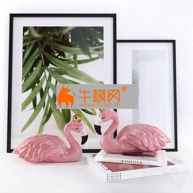Flamingo Decorative Set – 4785