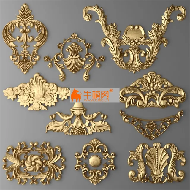 Set stucco decoration – 4839