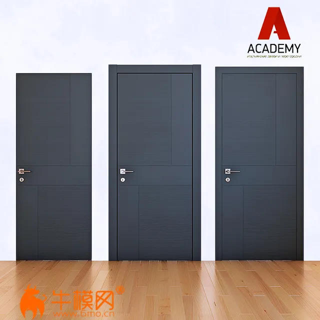 Doors Academy Scandi (max, fbx) – 4891