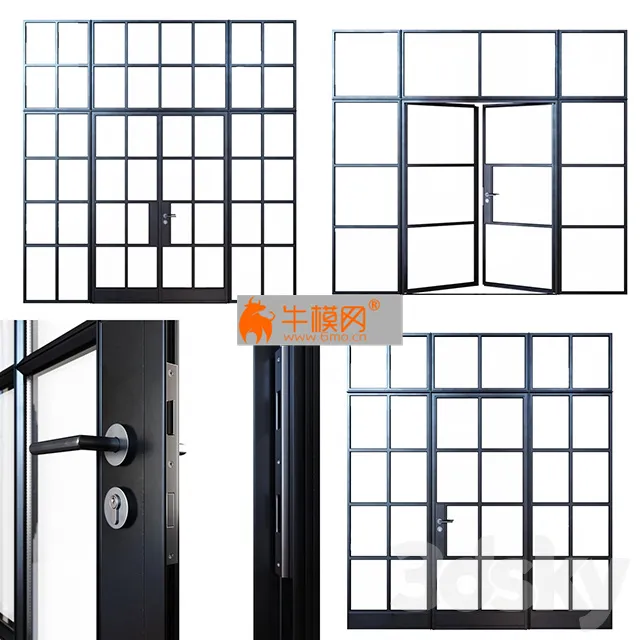 Doors with steel frames – 4894