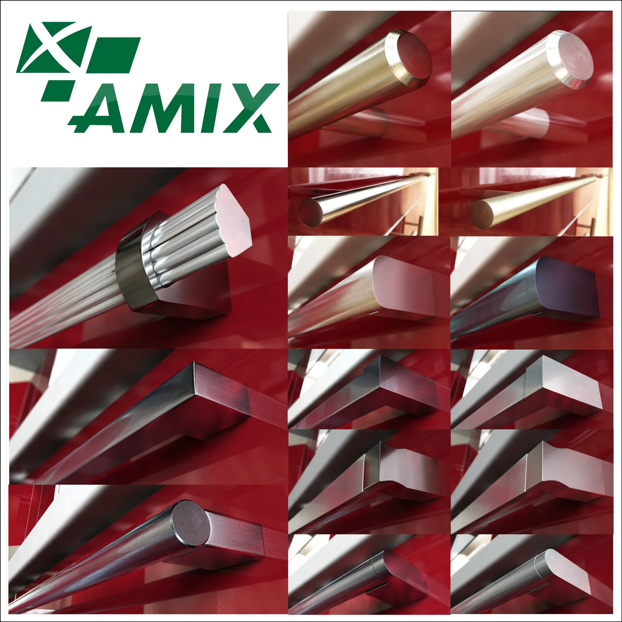 Furniture handles the firm AMIX (max 2010, fbx) – 5022