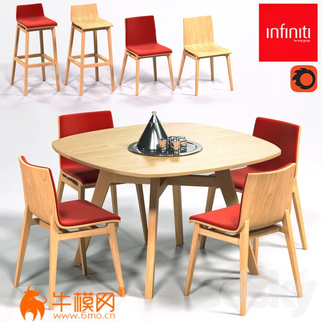 Furniture set Infiniti Emma Series (max 2011, fbx) – 5025