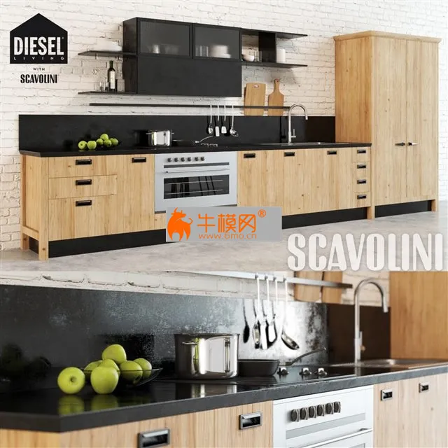 Scavolini kitchen Diesel – 5163