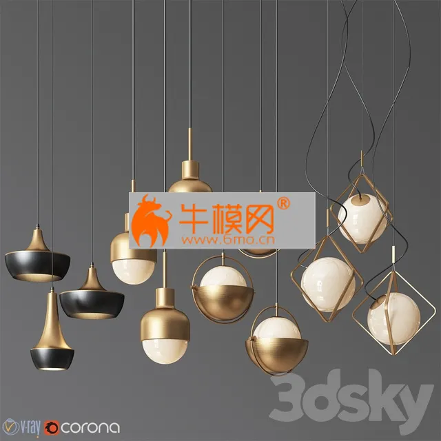 Pendant Light Collection 15 – 4 Type – 5228
