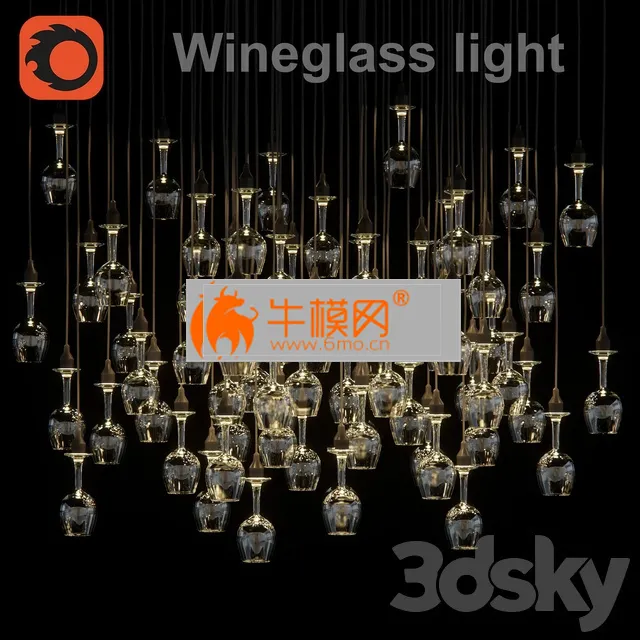 Wineglass light – 5253