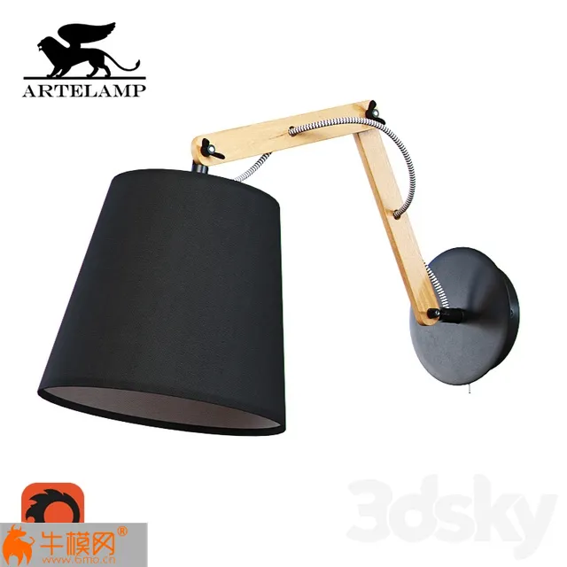 Arte Lamp A5700AP-1BK PINOCCIO wall lamp – 5264