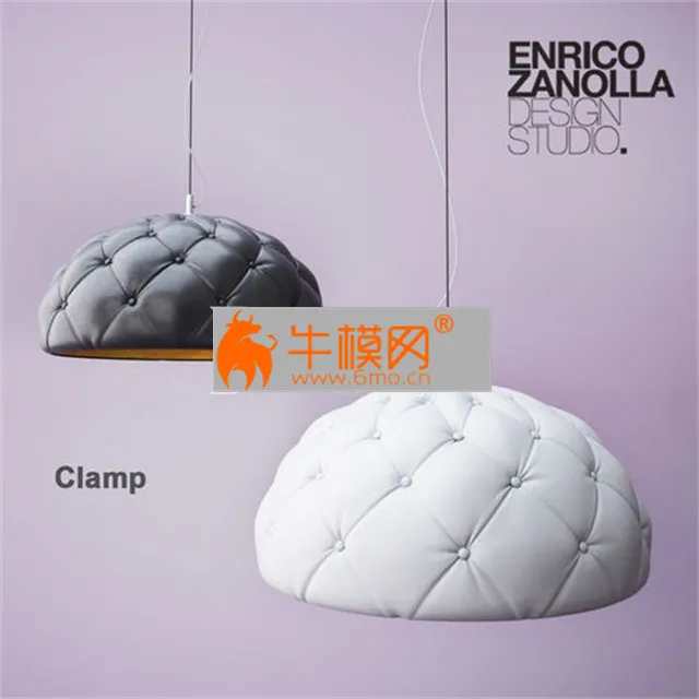 Enrico Zanolla Clamp lamp – 5291