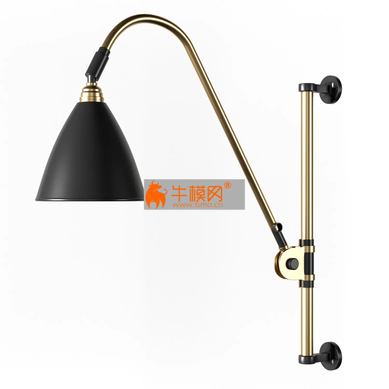 Gubi BestLite BL6 Wall Lamp Brass – 5305