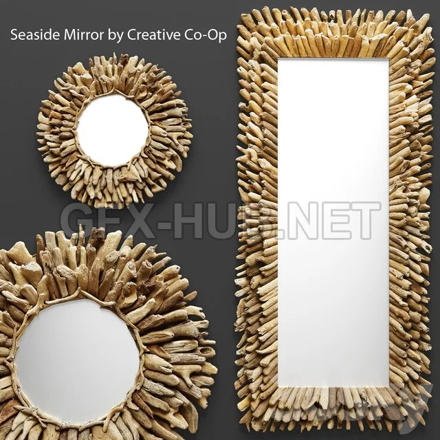 Seaside Mirror by Creative Co-Op – 5390