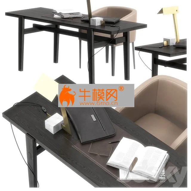 Poliform Home Hotel Desk Set – 5427
