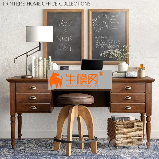 Pottery Barn PRINTER S HOME OFFICE COLLECTIONS – 5428