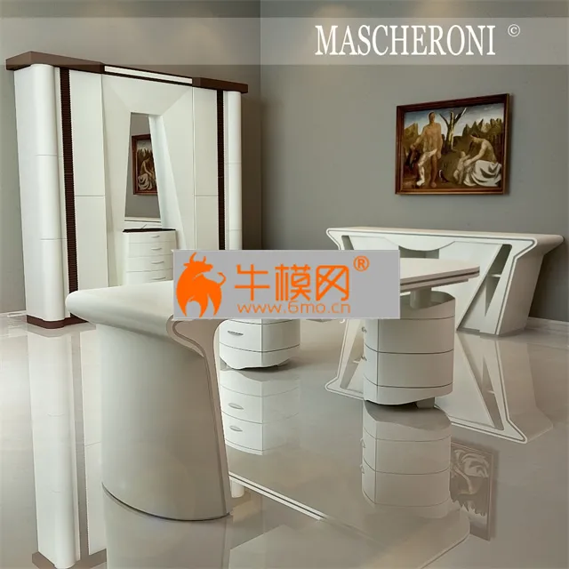 Set of office furniture MASCHERONI – 5434