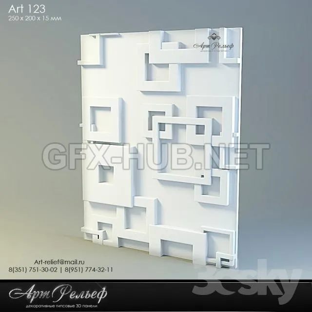 PANEL 3D MODELS – 5605