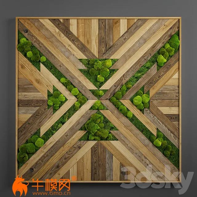 Panel wood art 08 – 5645