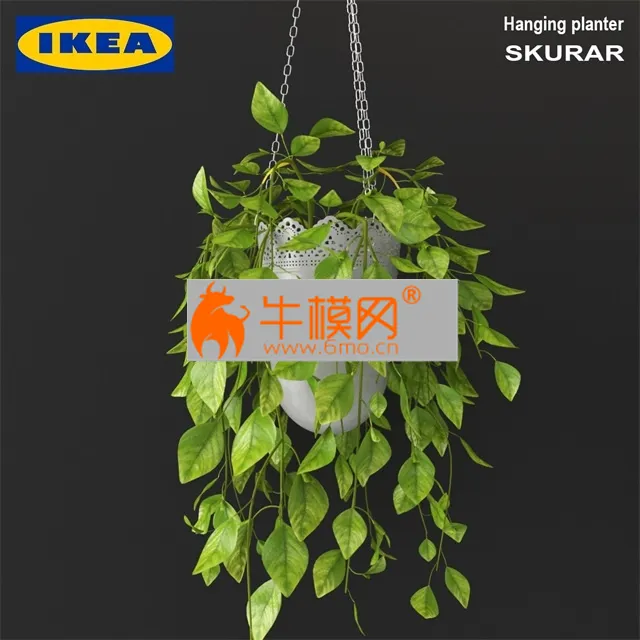 Ikea skurar hanging planter 01 – 5709