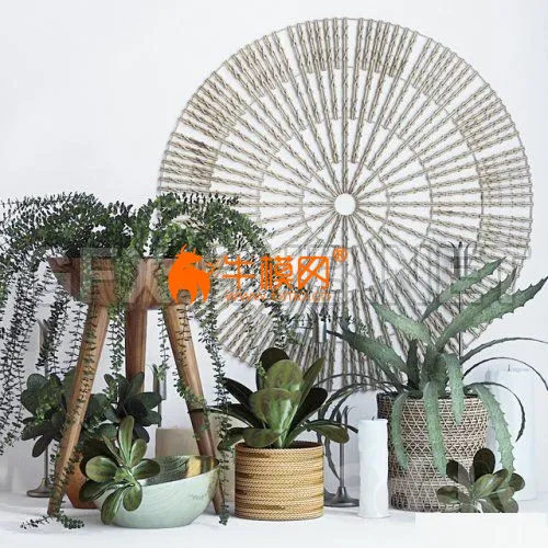 Plant decor set – 1 – 5760