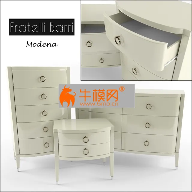 Fratelli Barri Modena Chests of drawers and sideboard – 5852
