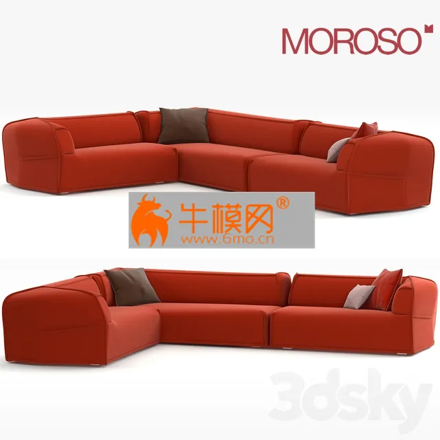 Corner sofa Moroso Massas – 5939