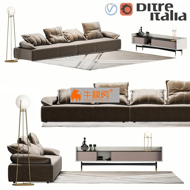 Ditre Italia Flick-Flack sofa – 5956