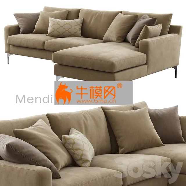 Made  Mendini (Corner Sofa) – 6007