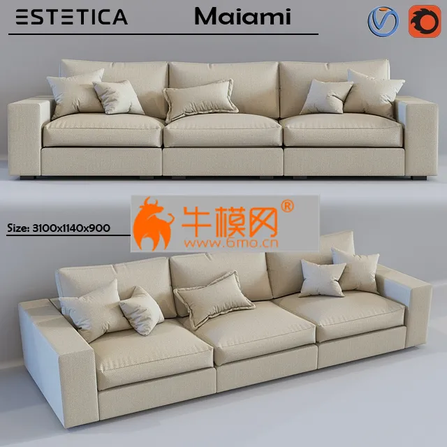 Maiami sofa – 6009