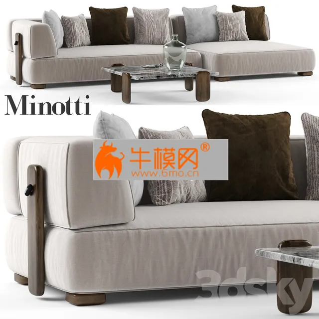 Minotti Florida sofa 2 – 6022