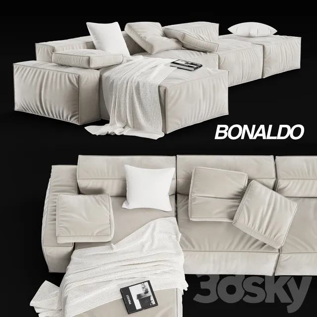 Modern sofa Bonaldo Peanut – 6040