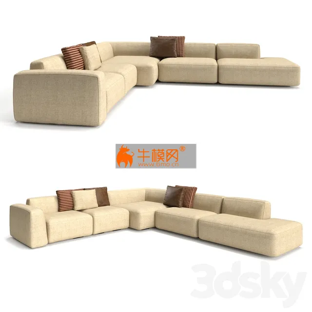 Modular sofa Angelo Cappellini Modular – 6043