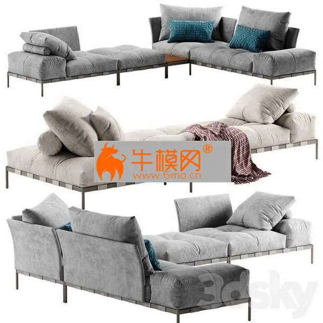 Pixel light sofa set – 6065