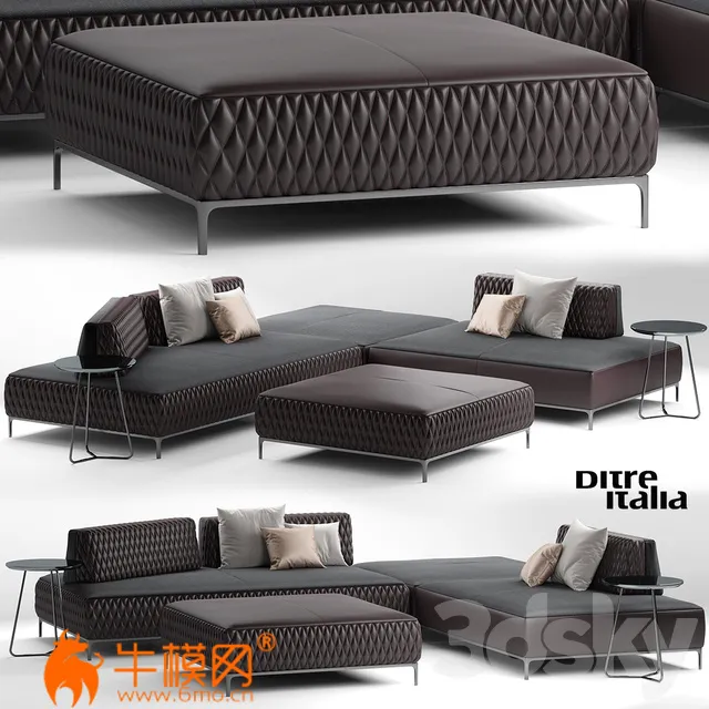 Sanders Air sofa by Ditre Italia (max 2011) – 6081