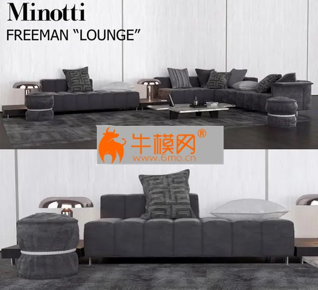 sofa Minotti Freeman Lounge – 6139