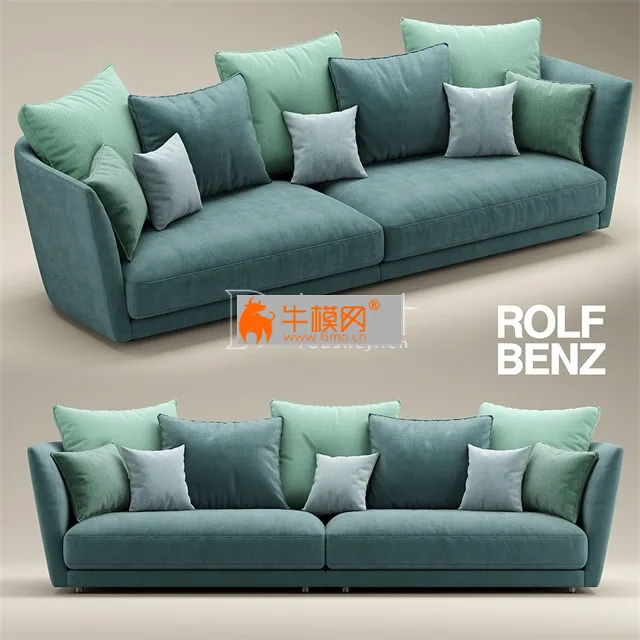 Sofa ROLF BENZ TONDO 03 – 6154