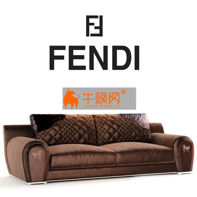 Sofa VARENNE by Fendi Casa – 6163