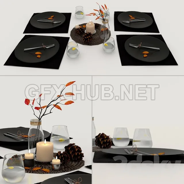 Autumn table setting – 6212