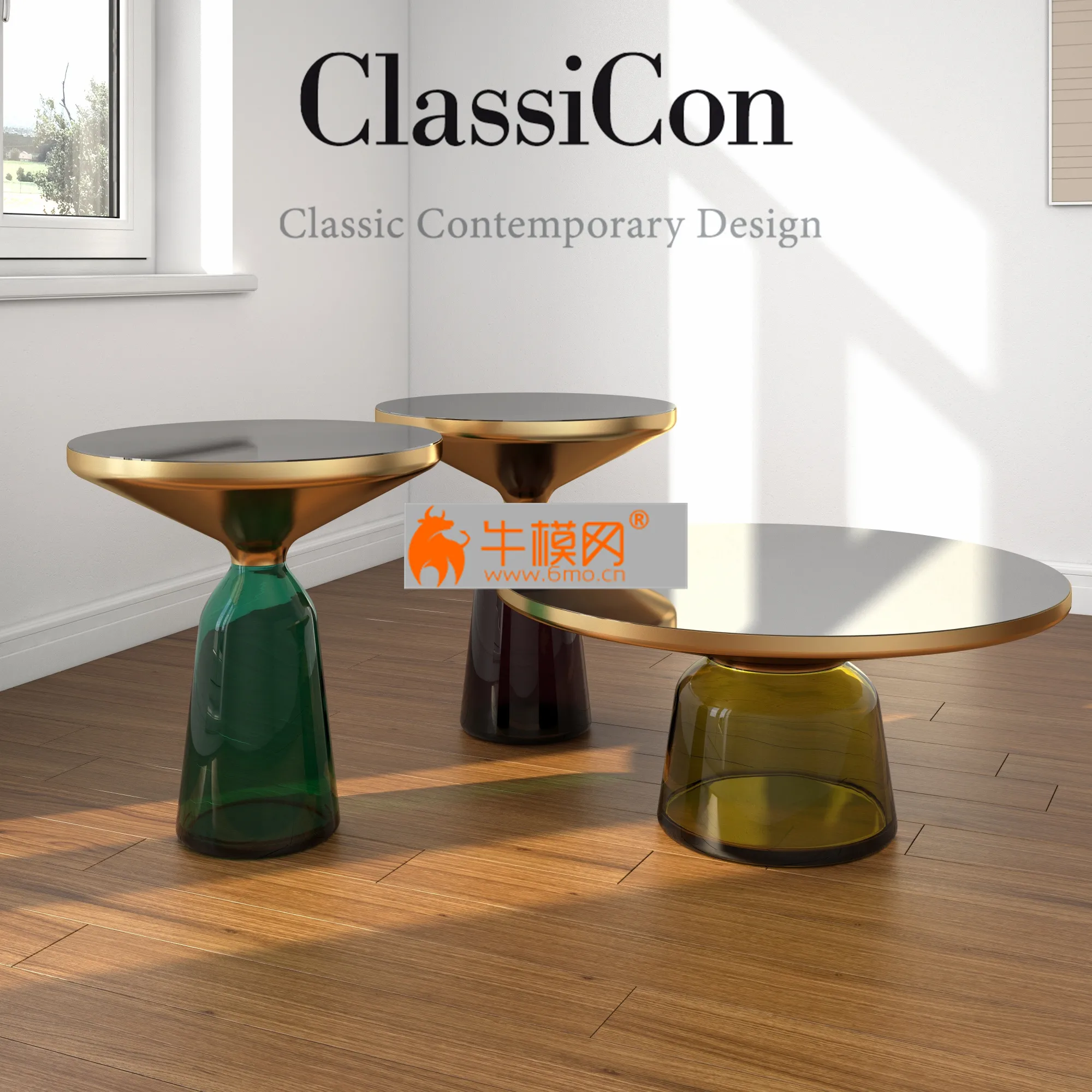 Coffee tables Bell Classicon – 6270