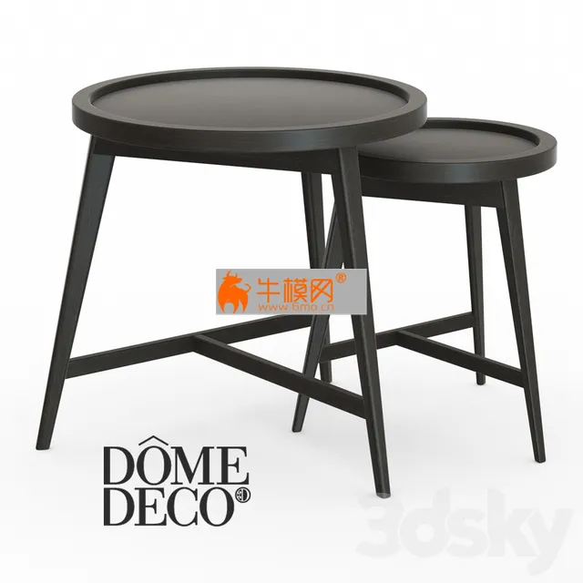 Dome Deco set of coffee tables – 6296