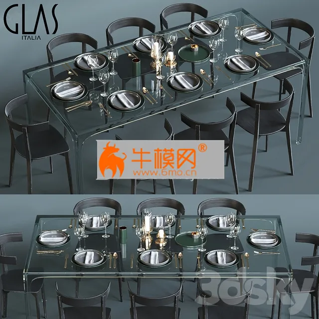 Glas Italia table set – 6329