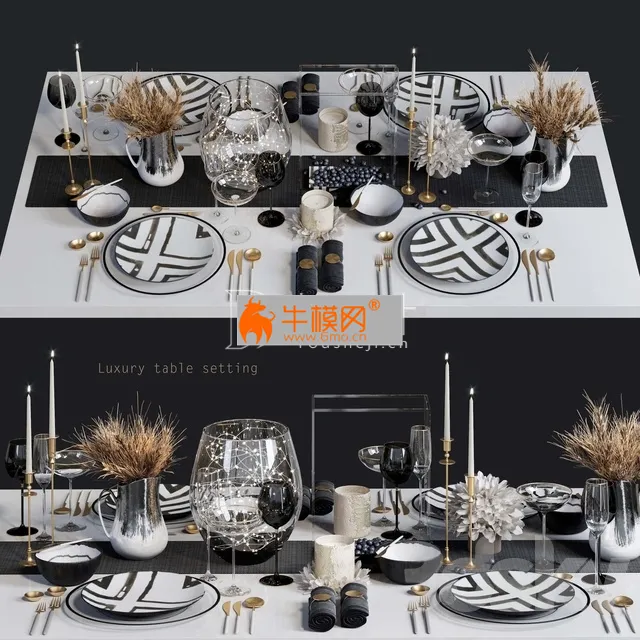 Luxury table setting L – 6357