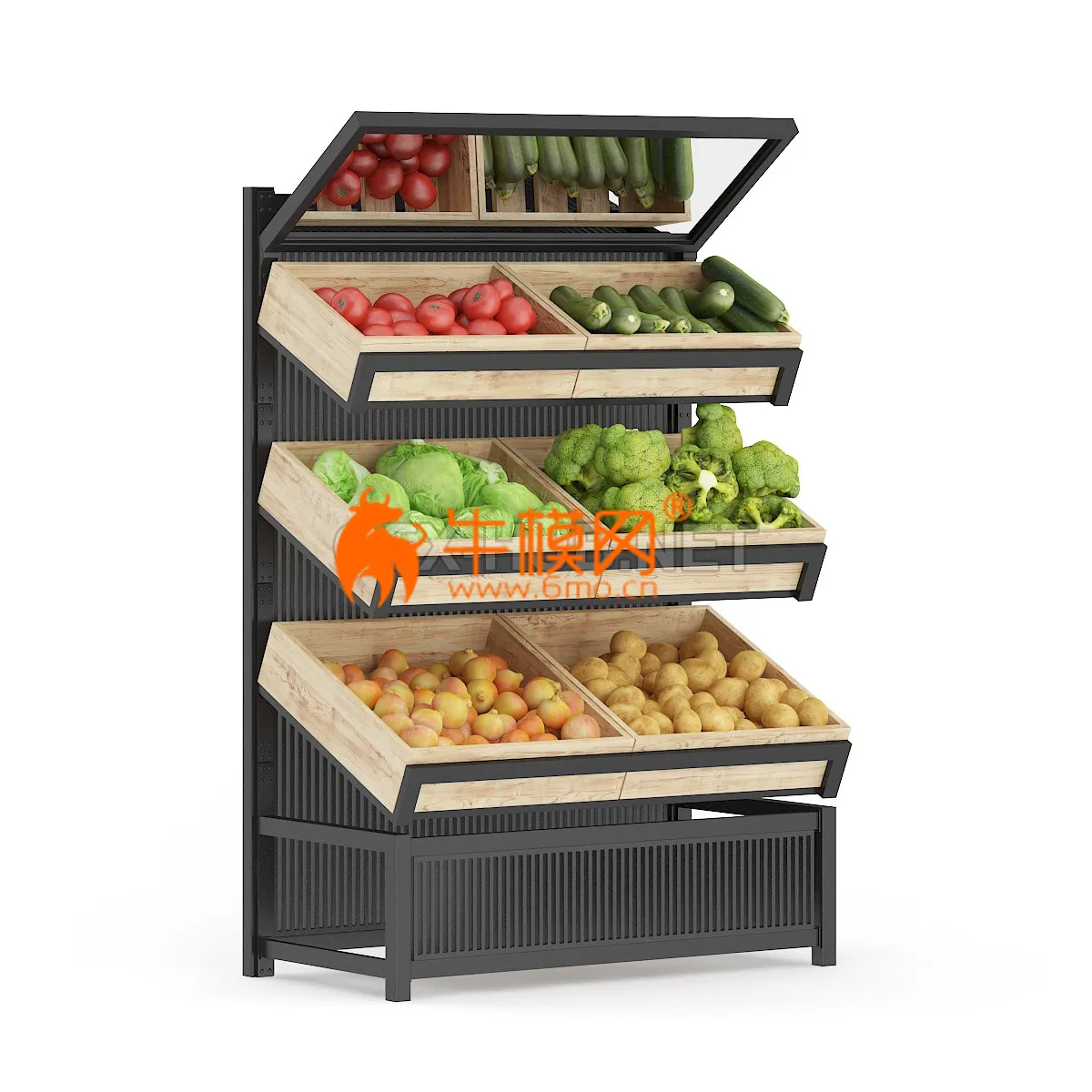 Market Shelf Vegetables – 6359