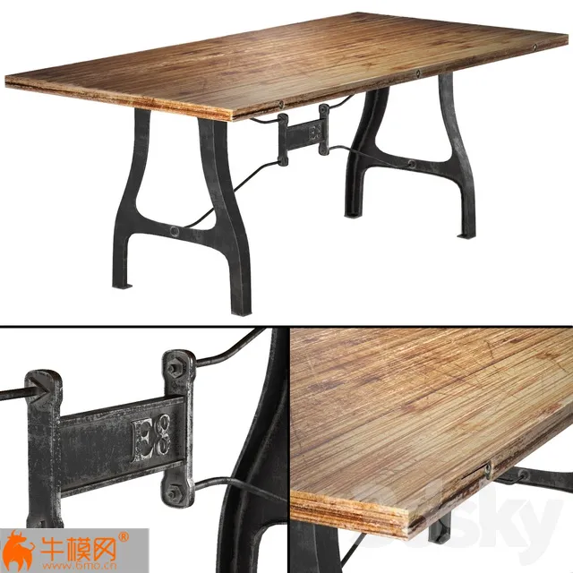 Nuevo V4 A-Leg small dining table – 6376
