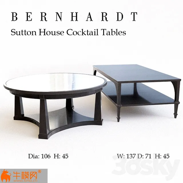 Sutton House Cocktail Tables – 6436