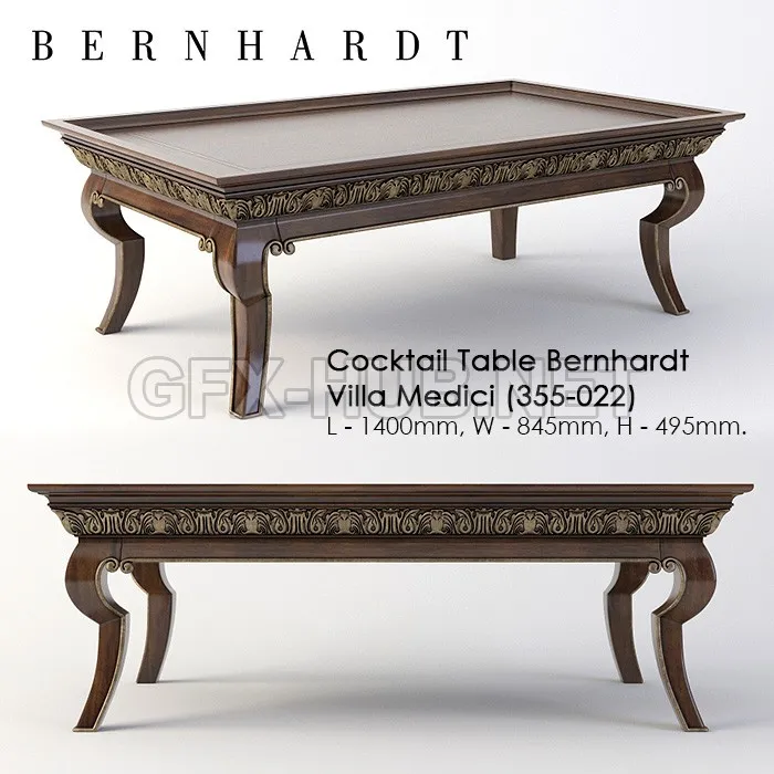 Table coffee Bernhardt Villa Medici (355-022) – 6442