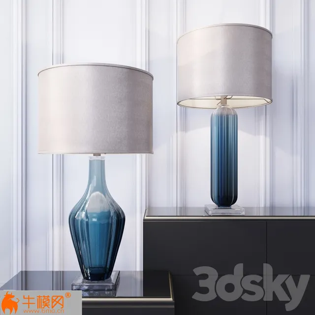 Table lamps UTTERMOST 26191 26193 – 6454