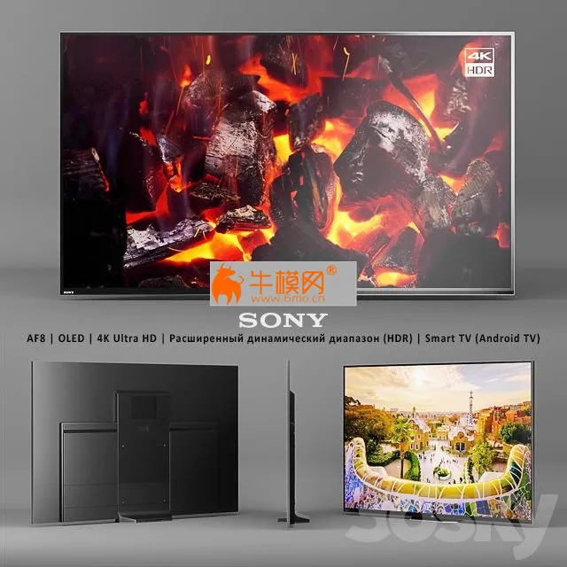 Sony AF8 OLED 4K Ultra HD (HDR) Smart TV (Android TV) – 6587